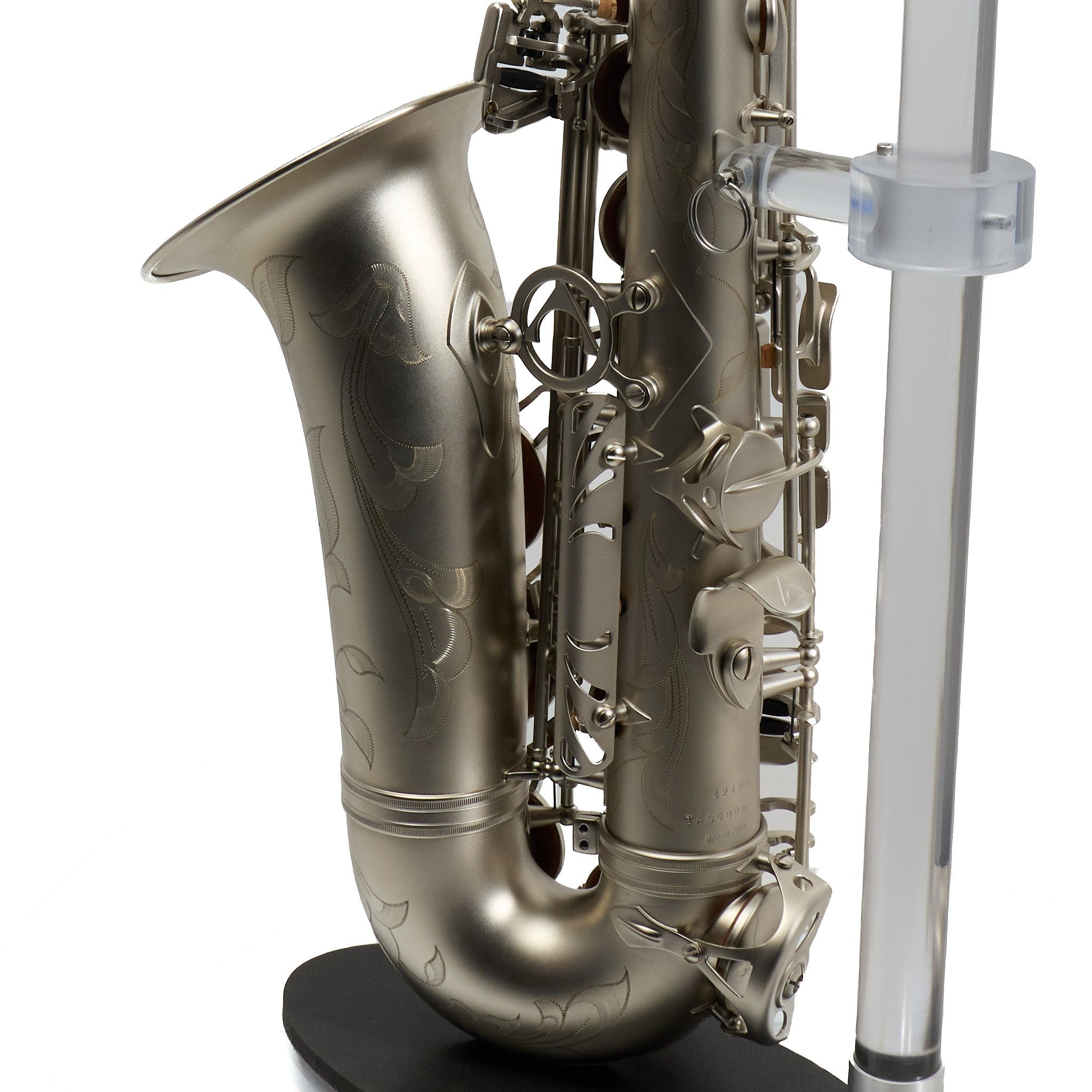 Antigua Winds Model AS4248CN 'Powerbell' Alto Saxophone in Classic Nickel