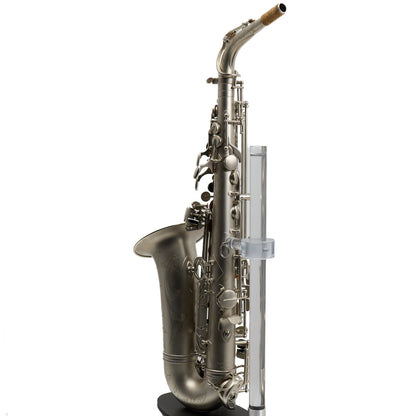 Antigua Winds Model AS4248CN 'Powerbell' Alto Saxophone in Classic Nickel
