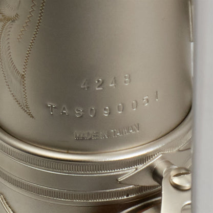 Antigua Winds Model AS4248CN 'Powerbell' Alto Saxophone in Classic Nickel