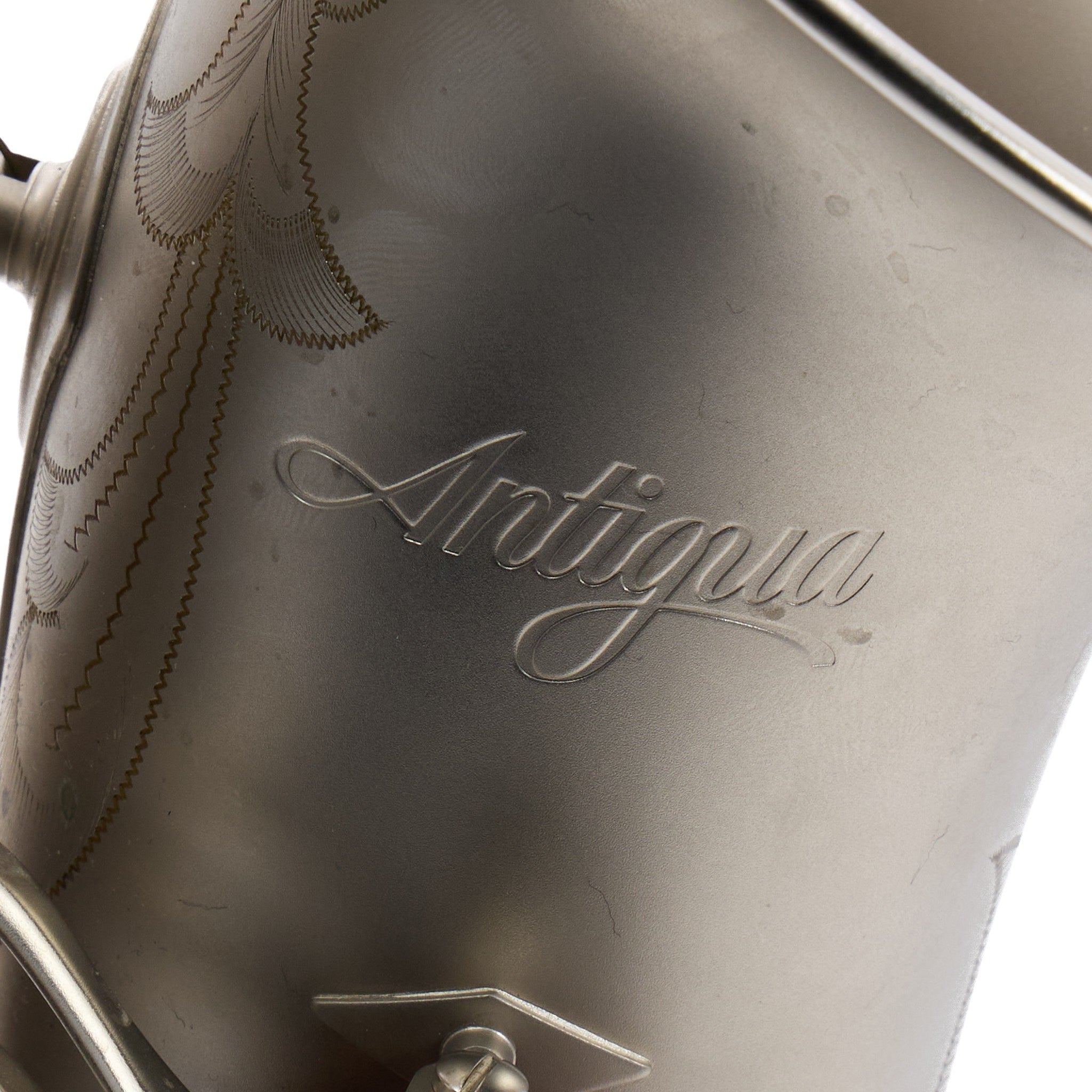 Antigua Winds Model AS4248CN 'Powerbell' Alto Saxophone in Classic Nickel