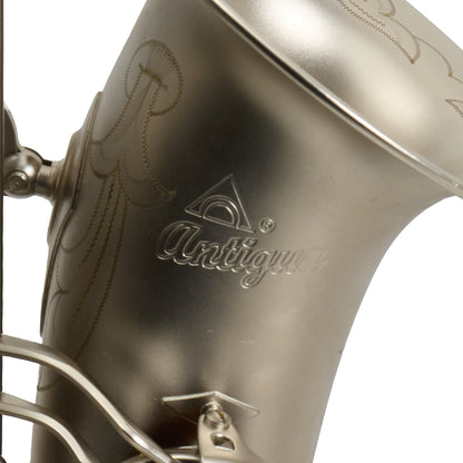 Antigua Winds Model AS4248CN 'Powerbell' Alto Saxophone in Classic Nickel