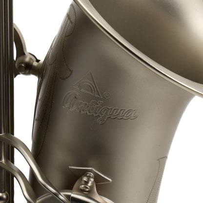 Antigua Winds Model AS4248CN 'Powerbell' Alto Saxophone in Classic Nickel