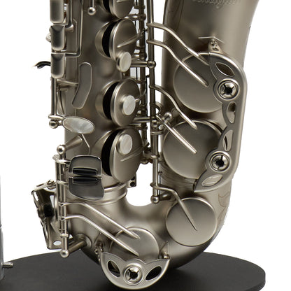 Antigua Winds Model AS4248CN 'Powerbell' Alto Saxophone in Classic Nickel