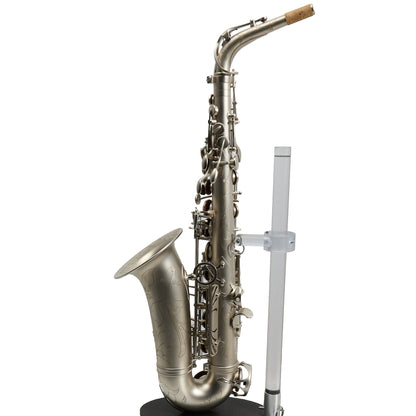 Antigua Winds Model AS4248CN 'Powerbell' Alto Saxophone in Classic Nickel