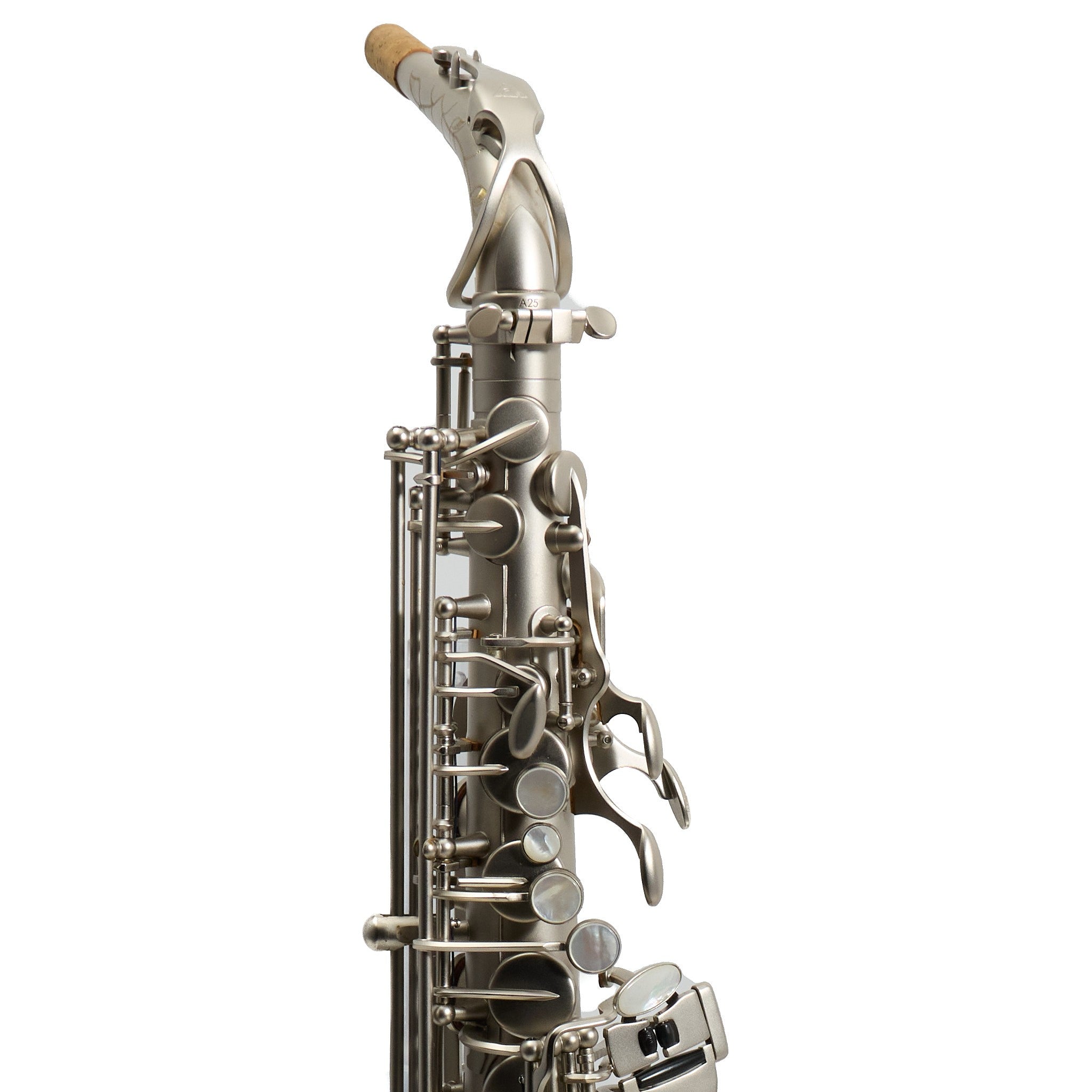 Antigua Winds Model AS4248CN 'Powerbell' Alto Saxophone in Classic Nickel
