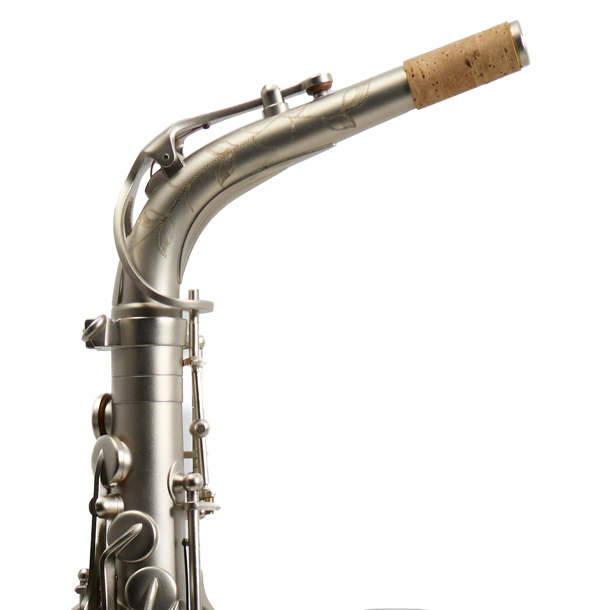 Antigua Winds Model AS4248CN 'Powerbell' Alto Saxophone in Classic Nickel