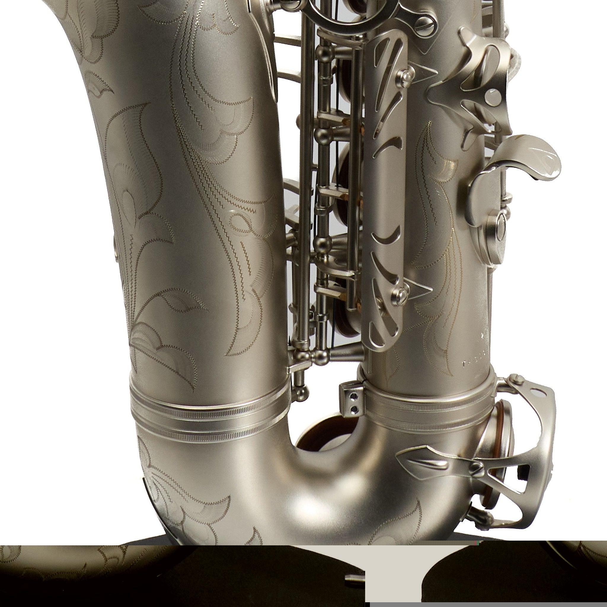 Antigua Winds Model AS4248CN 'Powerbell' Alto Saxophone in Classic Nickel