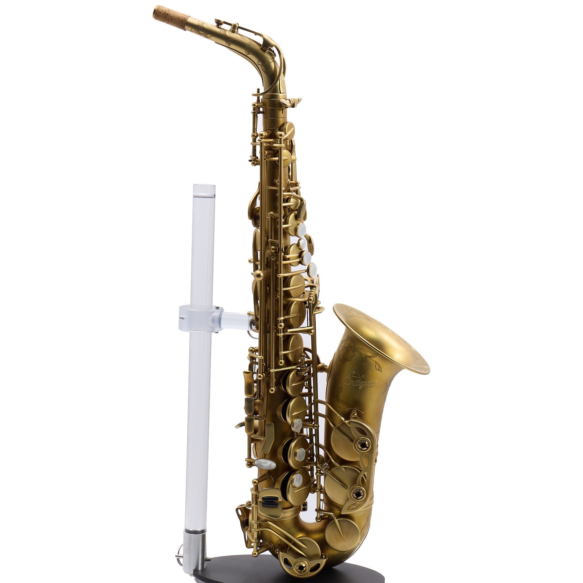 Antigua Winds Model AS4248CU 'Powerbell' Alto Saxophone in Classic Brass