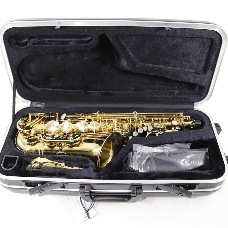 Antigua Winds Model AS4248LQ 'Powerbell' Professional Alto Saxophone BRAND NEW- for sale at BrassAndWinds.com