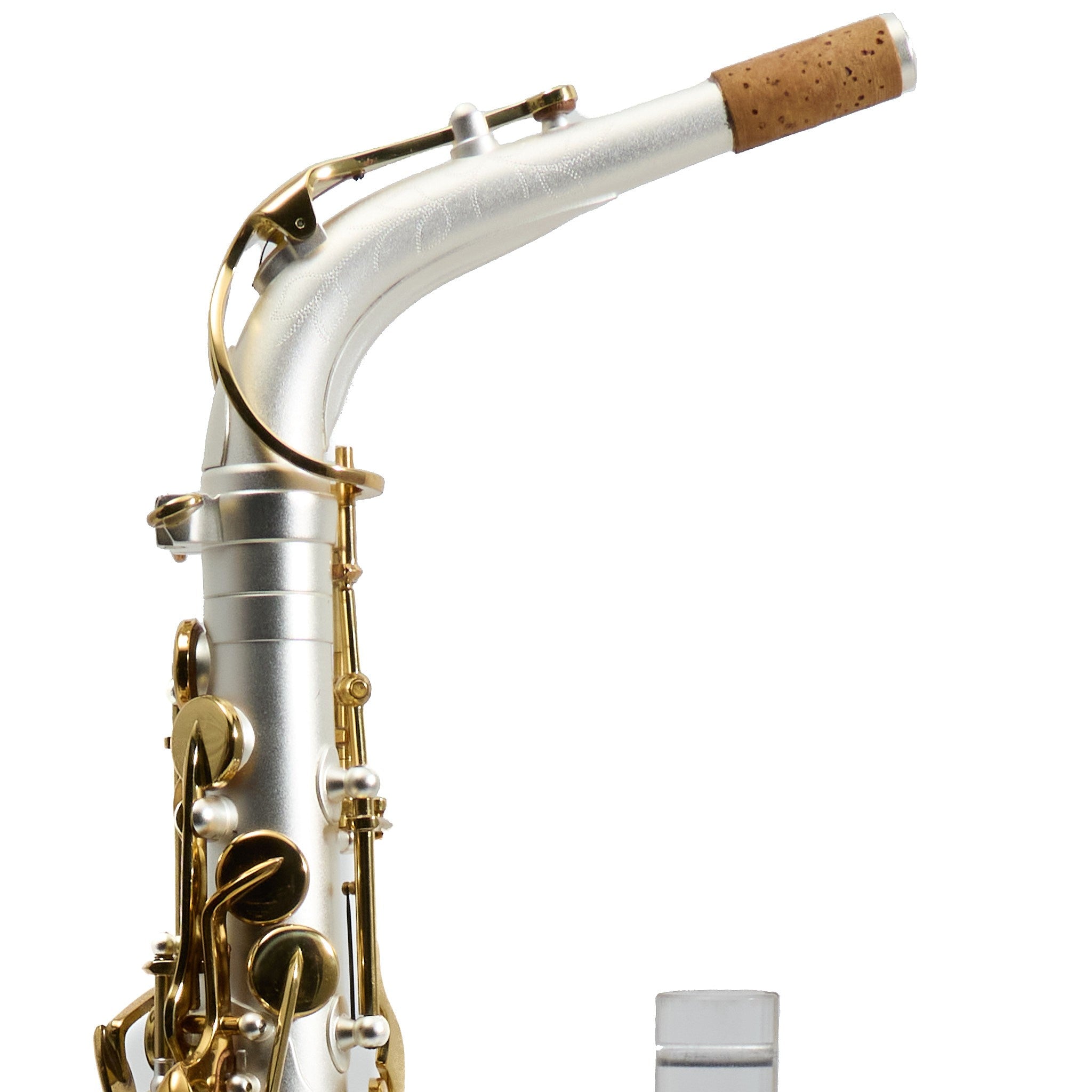 Antigua Winds Model AS4248SQ 'Powerbell' Alto Saxophone in Satin Silver