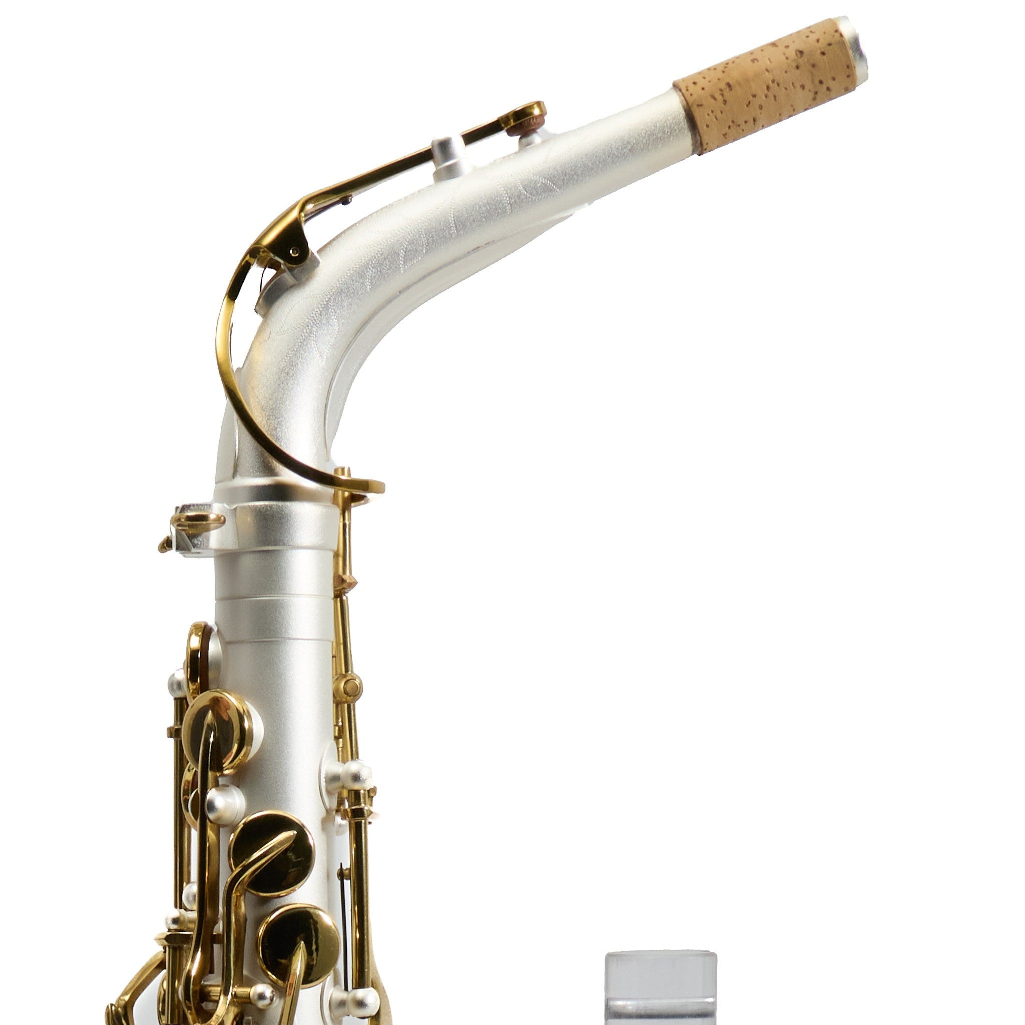 Antigua Winds Model AS4248SQ 'Powerbell' Alto Saxophone in Satin Silver