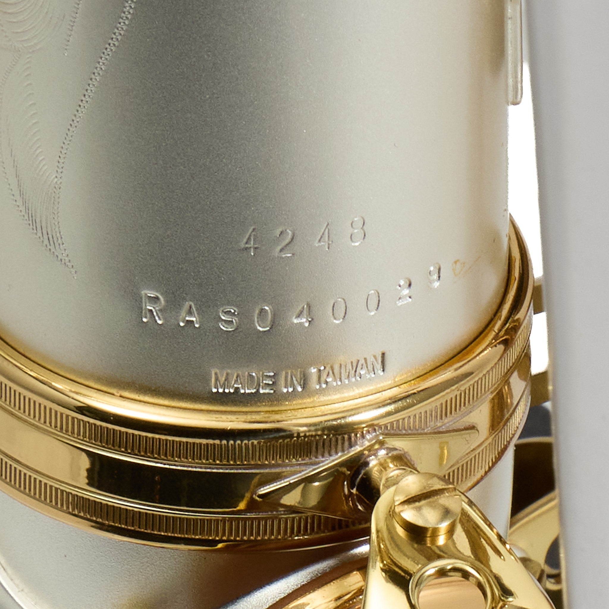 Antigua Winds Model AS4248SQ 'Powerbell' Alto Saxophone in Satin Silver