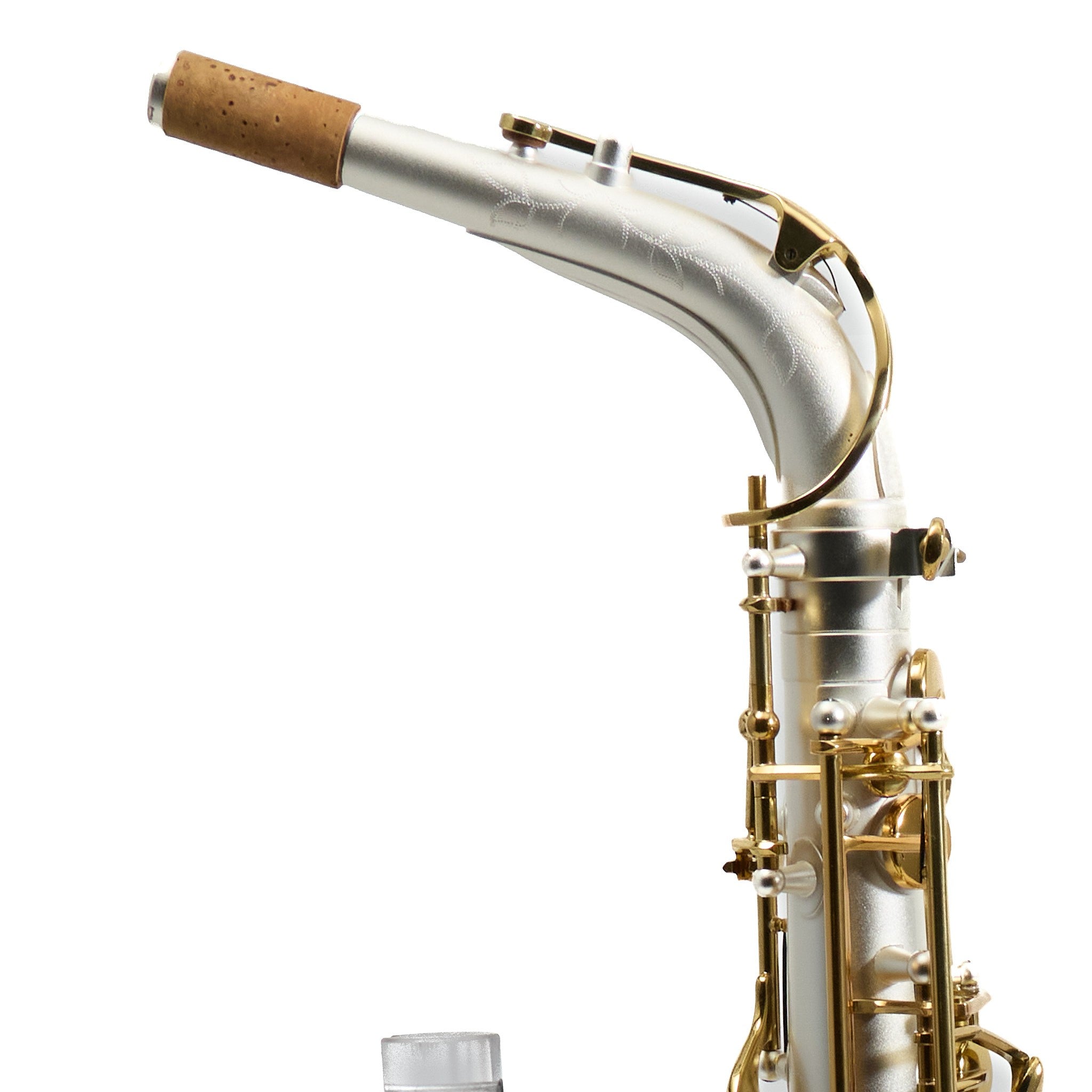 Antigua Winds Model AS4248SQ 'Powerbell' Alto Saxophone in Satin Silver