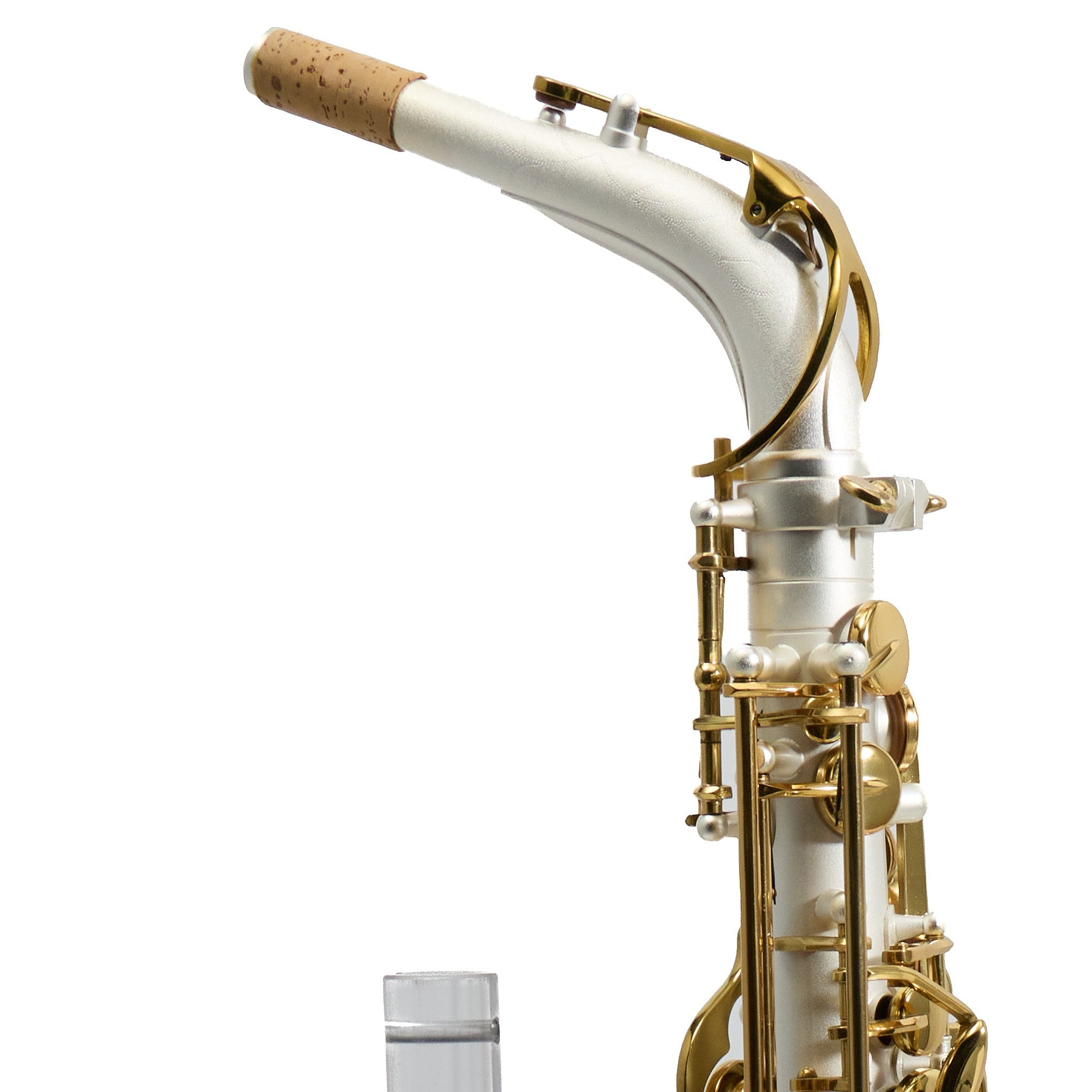 Antigua Winds Model AS4248SQ 'Powerbell' Alto Saxophone in Satin Silver