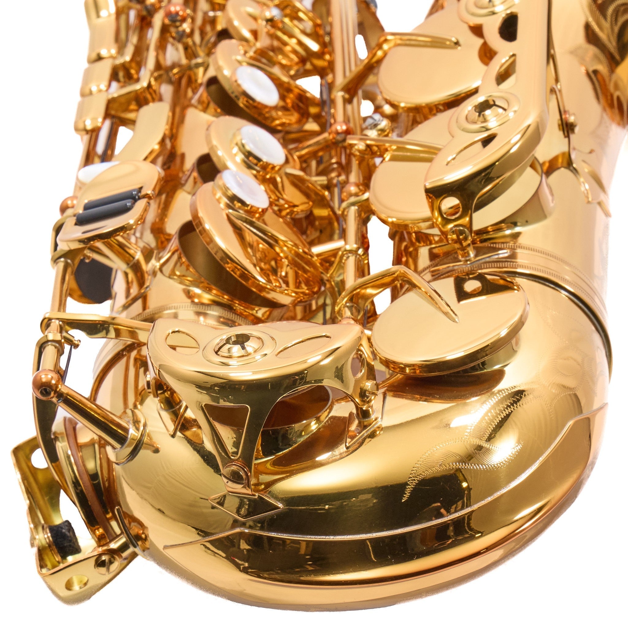 Antigua Winds Model AS5200VLQ Alto Saxophone in Vintage Lacquer