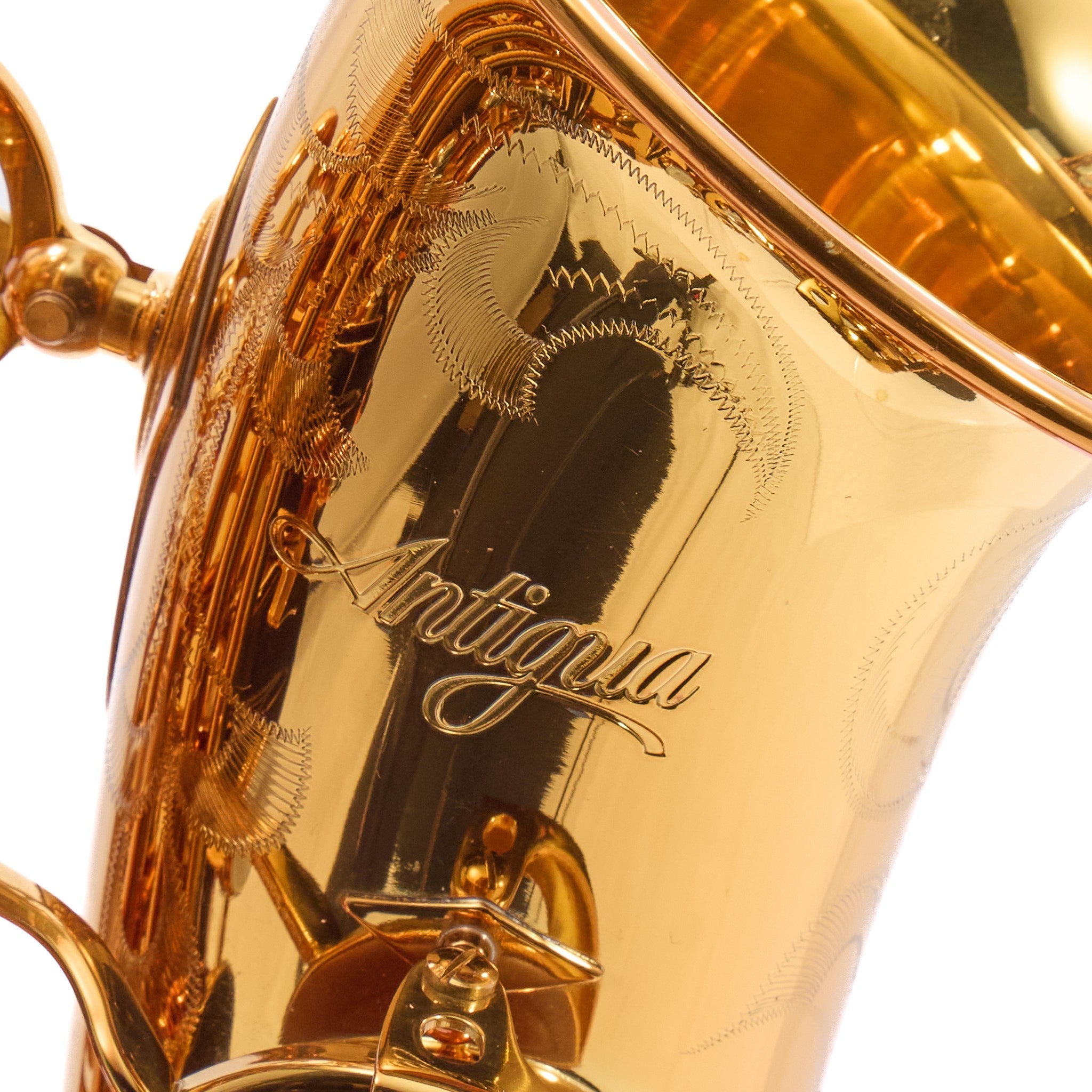 Antigua Winds Model AS5200VLQ Alto Saxophone in Vintage Lacquer