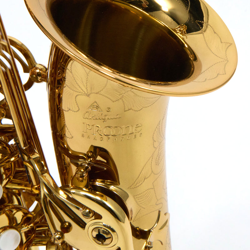 Antigua Winds Model AS6200VLQ 'Pro One' Alto Saxophone SN 110285 EXCELLENT- for sale at BrassAndWinds.com