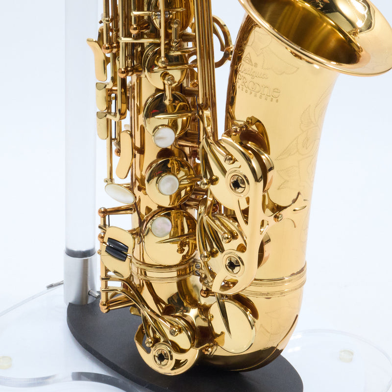 Antigua Winds Model AS6200VLQ 'Pro One' Alto Saxophone SN 120366 EXCELLENT- for sale at BrassAndWinds.com