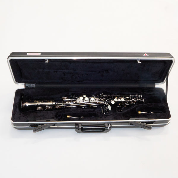 Antigua Winds Model SS4290BN 'Powerbell' Soprano Saxophone SN 5040010 NICE- for sale at BrassAndWinds.com