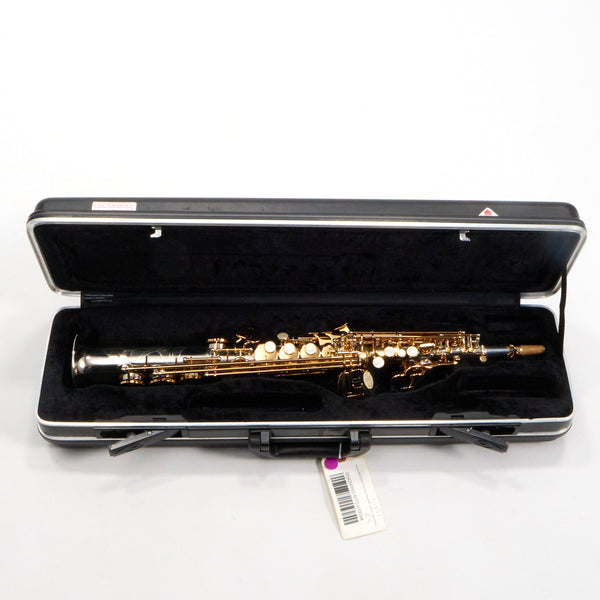 Antigua Winds Model SS4290SG 'Powerbell' Soprano Saxophone SN 100094 OPEN BOX- for sale at BrassAndWinds.com