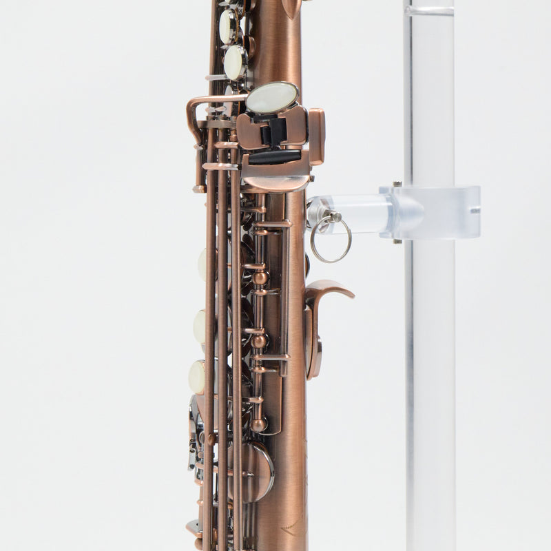 Antigua Winds Model SS4290VC 'Powerbell' Soprano Saxophone SN 070032 OPEN BOX- for sale at BrassAndWinds.com