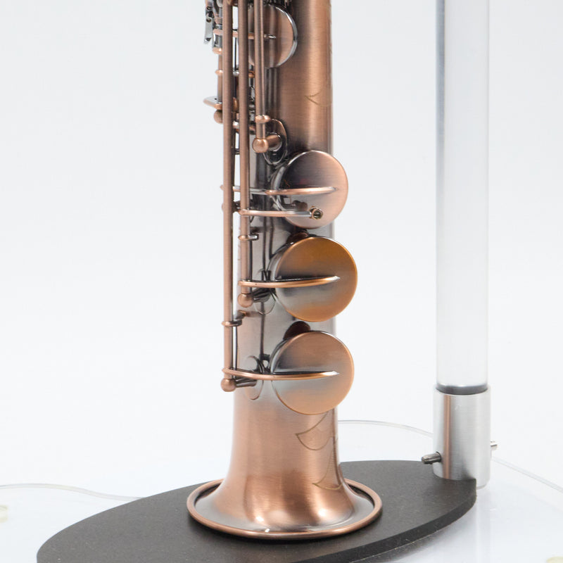 Antigua Winds Model SS4290VC 'Powerbell' Soprano Saxophone SN 070032 OPEN BOX- for sale at BrassAndWinds.com