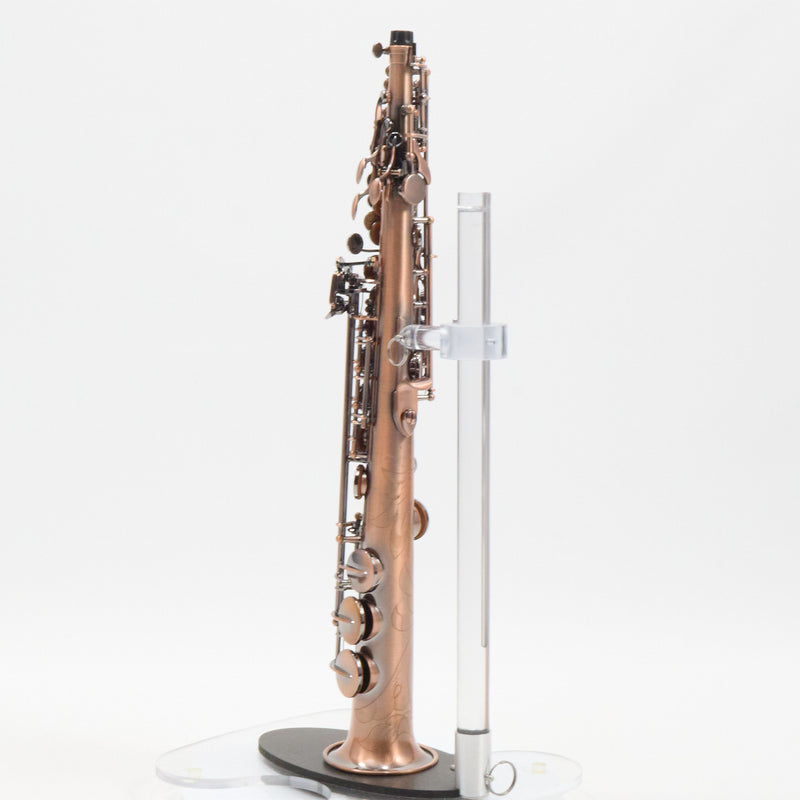 Antigua Winds Model SS4290VC 'Powerbell' Soprano Saxophone SN 070032 OPEN BOX- for sale at BrassAndWinds.com