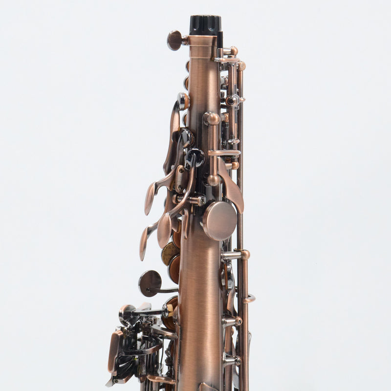 Antigua Winds Model SS4290VC 'Powerbell' Soprano Saxophone SN 070032 OPEN BOX- for sale at BrassAndWinds.com