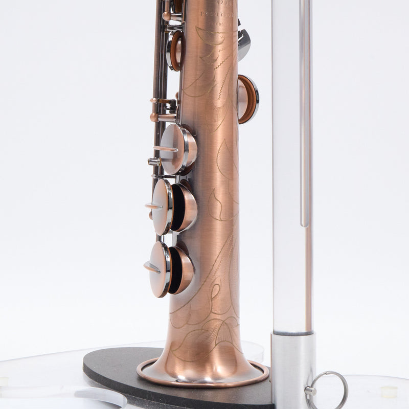 Antigua Winds Model SS4290VC 'Powerbell' Soprano Saxophone SN 070032 OPEN BOX- for sale at BrassAndWinds.com