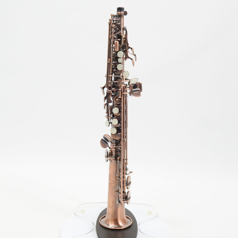 Antigua Winds Model SS4290VC 'Powerbell' Soprano Saxophone SN 070032 OPEN BOX- for sale at BrassAndWinds.com