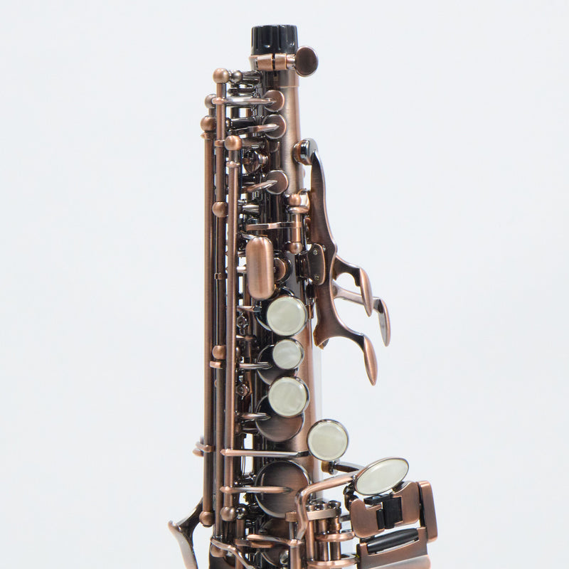 Antigua Winds Model SS4290VC 'Powerbell' Soprano Saxophone SN 070032 OPEN BOX- for sale at BrassAndWinds.com