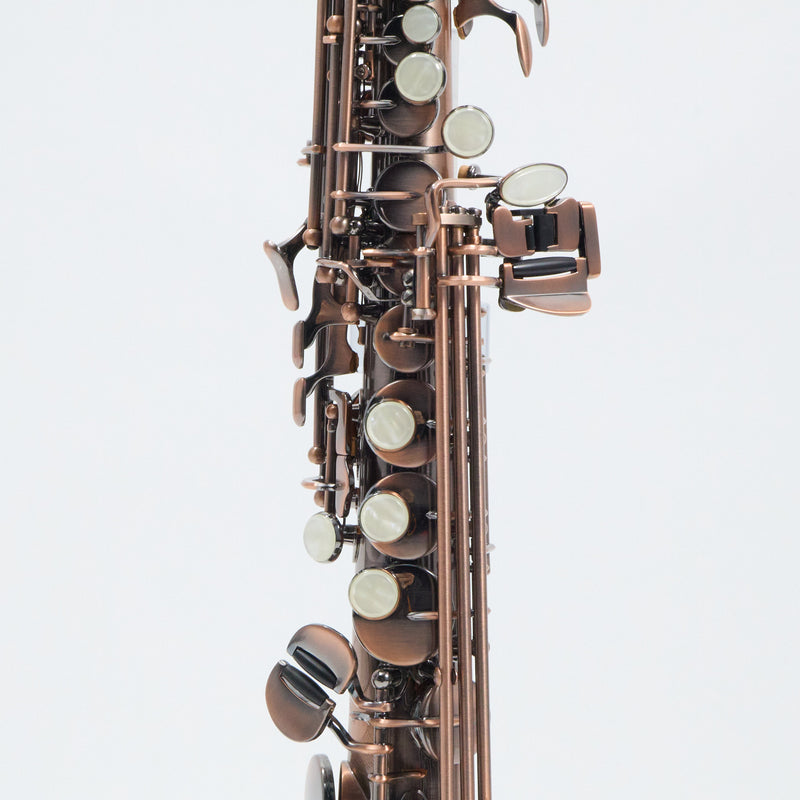 Antigua Winds Model SS4290VC 'Powerbell' Soprano Saxophone SN 070032 OPEN BOX- for sale at BrassAndWinds.com