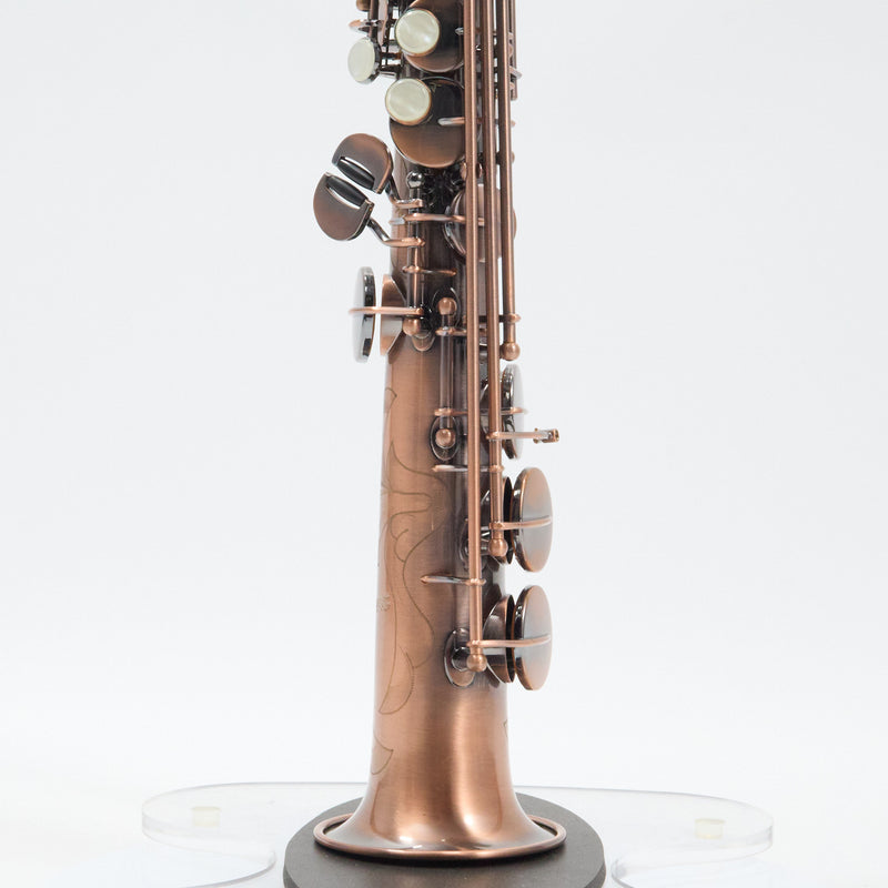Antigua Winds Model SS4290VC 'Powerbell' Soprano Saxophone SN 070032 OPEN BOX- for sale at BrassAndWinds.com