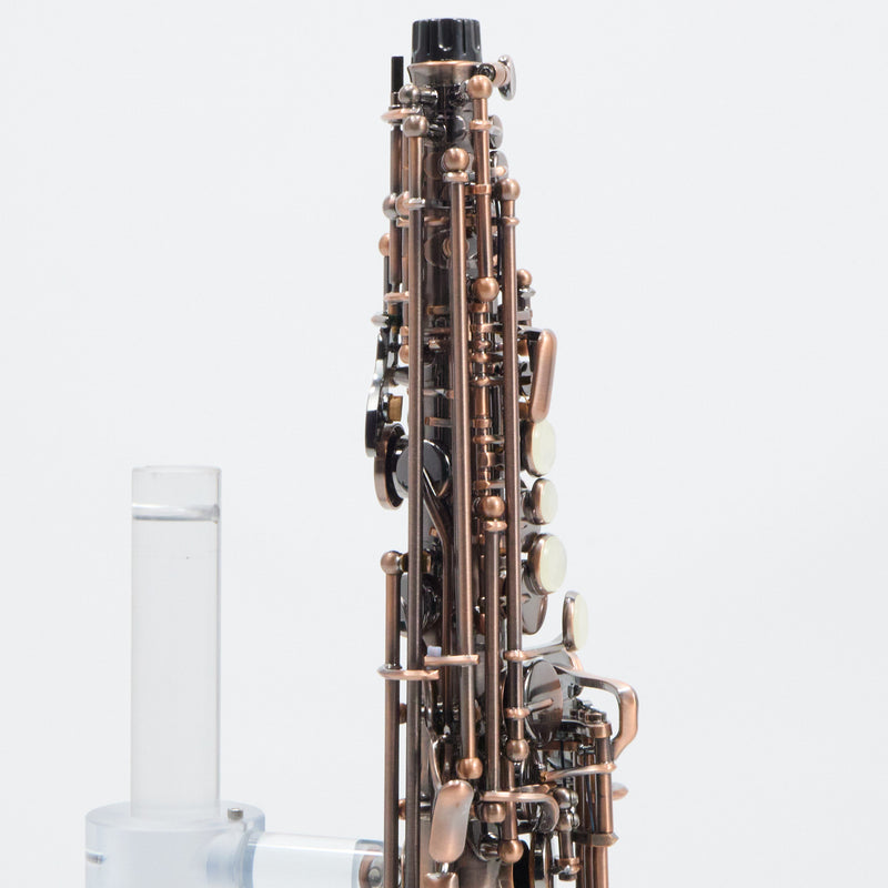 Antigua Winds Model SS4290VC 'Powerbell' Soprano Saxophone SN 070032 OPEN BOX- for sale at BrassAndWinds.com