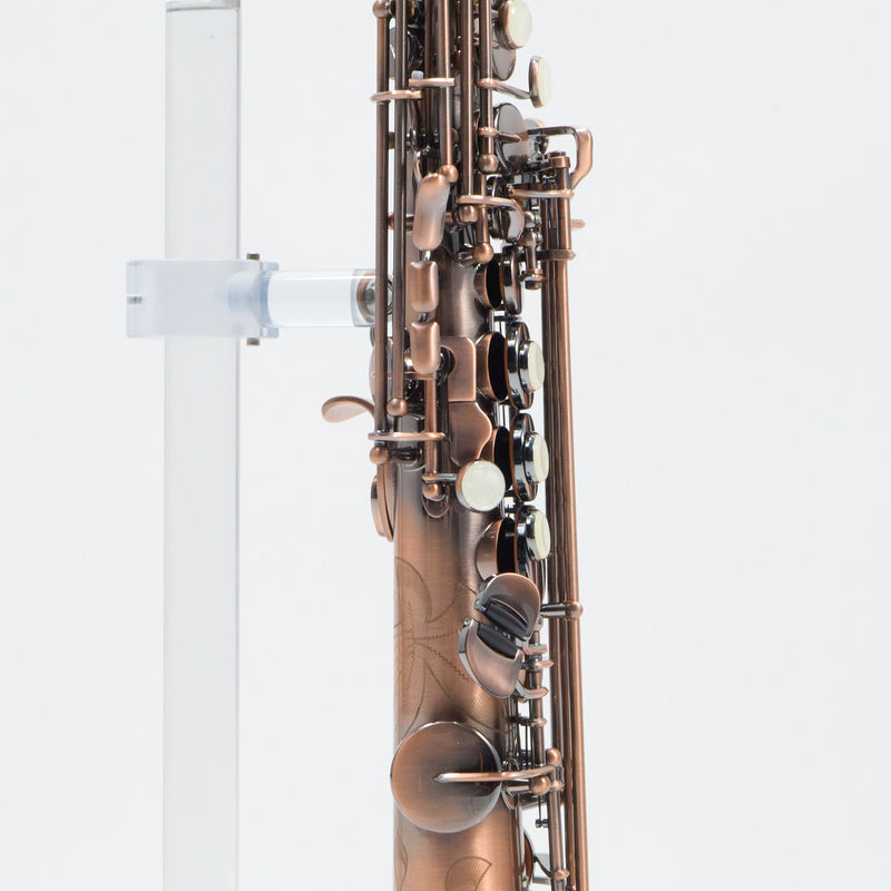 Antigua Winds Model SS4290VC 'Powerbell' Soprano Saxophone SN 070032 OPEN BOX- for sale at BrassAndWinds.com