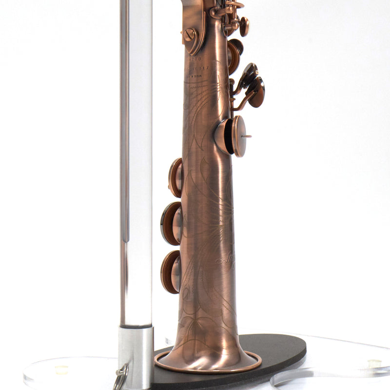 Antigua Winds Model SS4290VC 'Powerbell' Soprano Saxophone SN UYS040017 OPEN BOX- for sale at BrassAndWinds.com