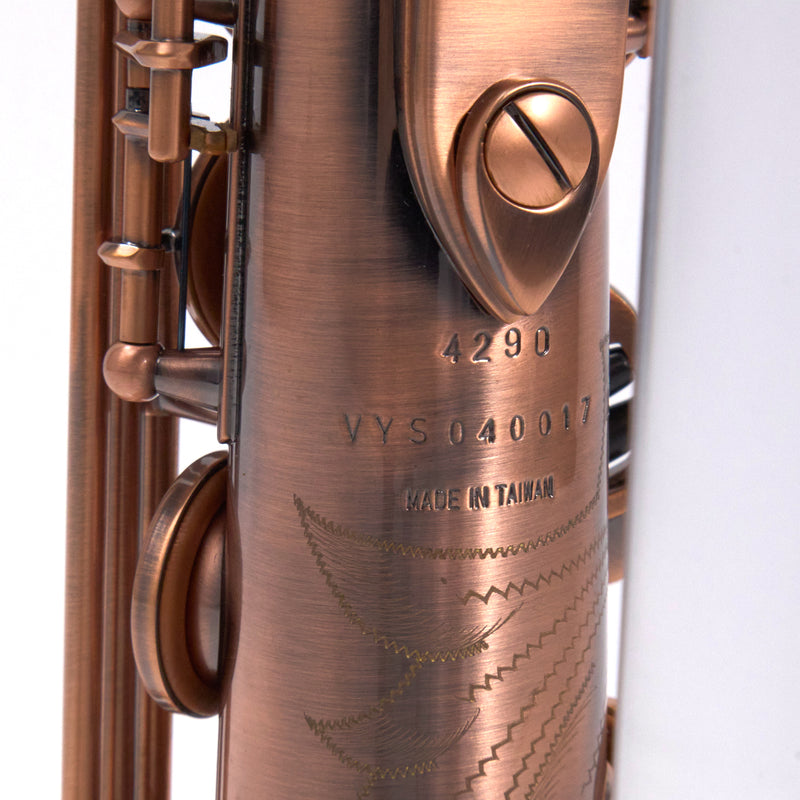 Antigua Winds Model SS4290VC 'Powerbell' Soprano Saxophone SN UYS040017 OPEN BOX- for sale at BrassAndWinds.com