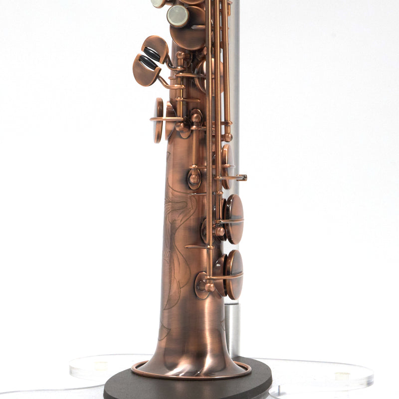Antigua Winds Model SS4290VC 'Powerbell' Soprano Saxophone SN UYS040017 OPEN BOX- for sale at BrassAndWinds.com