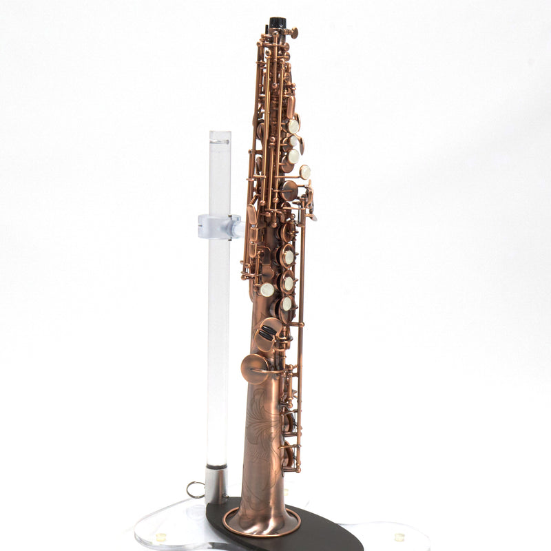Antigua Winds Model SS4290VC 'Powerbell' Soprano Saxophone SN UYS040017 OPEN BOX- for sale at BrassAndWinds.com
