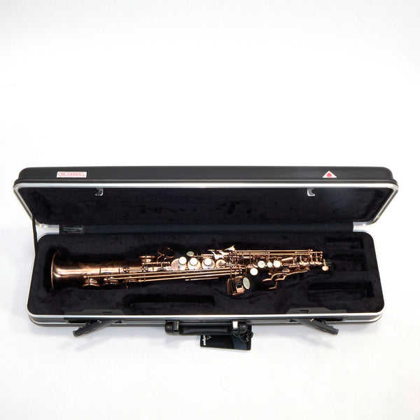 Antigua Winds Model SS4290VC 'Powerbell' Soprano Saxophone SN UYS040017 OPEN BOX- for sale at BrassAndWinds.com