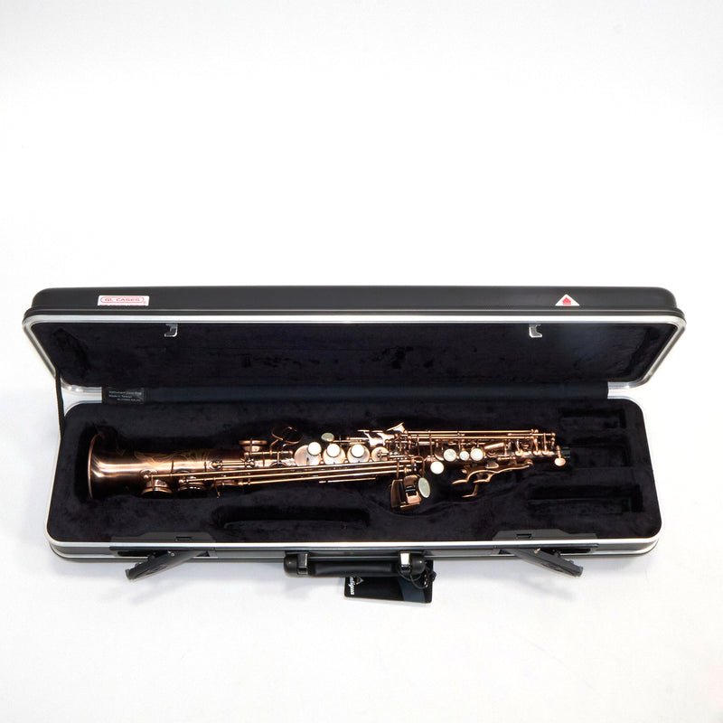 Antigua Winds Model SS4290VC 'Powerbell' Soprano Saxophone SN UYS040017 OPEN BOX- for sale at BrassAndWinds.com