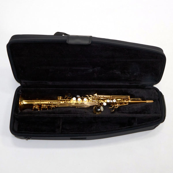 Antigua Winds Model SS6200VLQ 'ProOne' Soprano Saxophone SN 143062 NICE- for sale at BrassAndWinds.com