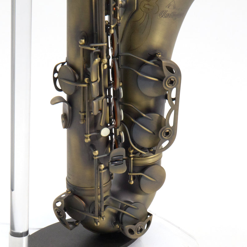 Antigua Winds Model TS4240AQ 'Powerbell' Tenor Saxophone SN 120007 OPEN BOX- for sale at BrassAndWinds.com