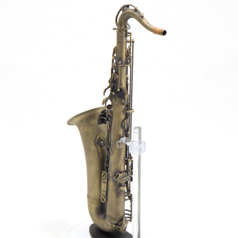 Antigua Winds Model TS4240AQ 'Powerbell' Tenor Saxophone SN 120007 OPEN BOX- for sale at BrassAndWinds.com