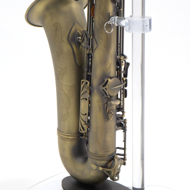 Antigua Winds Model TS4240AQ 'Powerbell' Tenor Saxophone SN 120007 OPEN BOX- for sale at BrassAndWinds.com