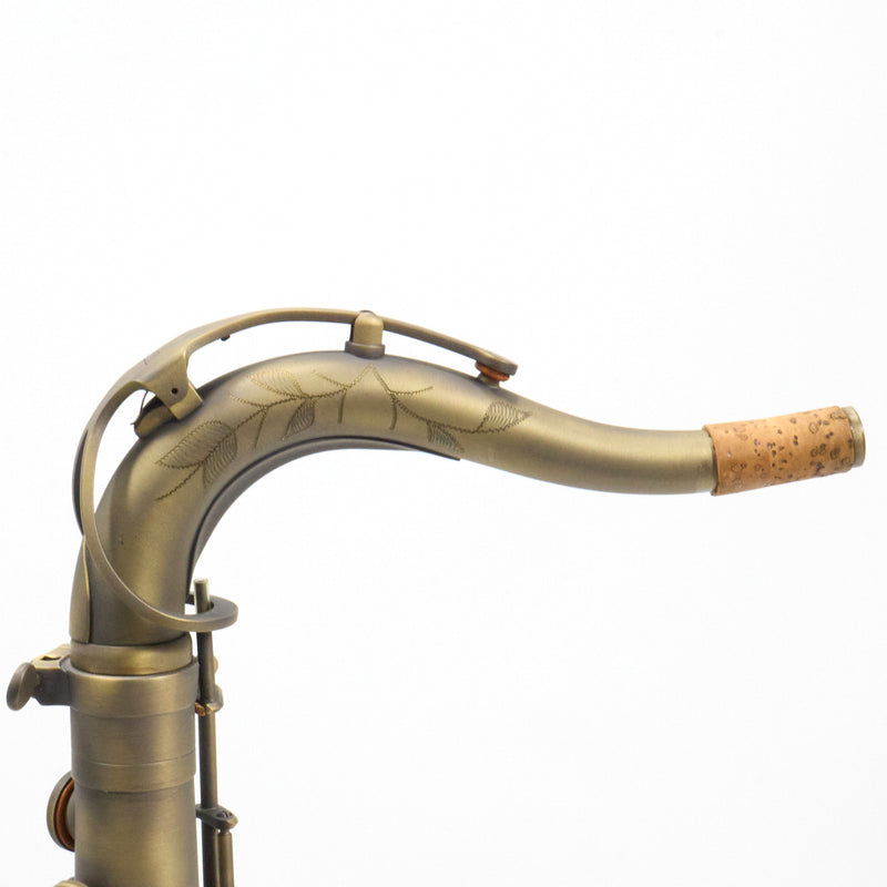 Antigua Winds Model TS4240AQ 'Powerbell' Tenor Saxophone SN 120007 OPEN BOX- for sale at BrassAndWinds.com