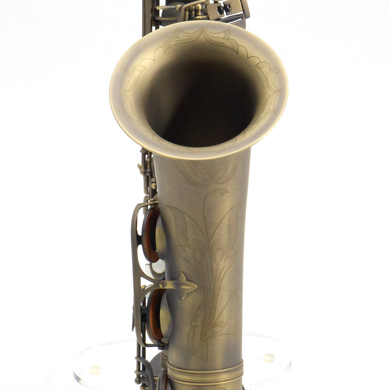 Antigua Winds Model TS4240AQ 'Powerbell' Tenor Saxophone SN 120007 OPEN BOX- for sale at BrassAndWinds.com