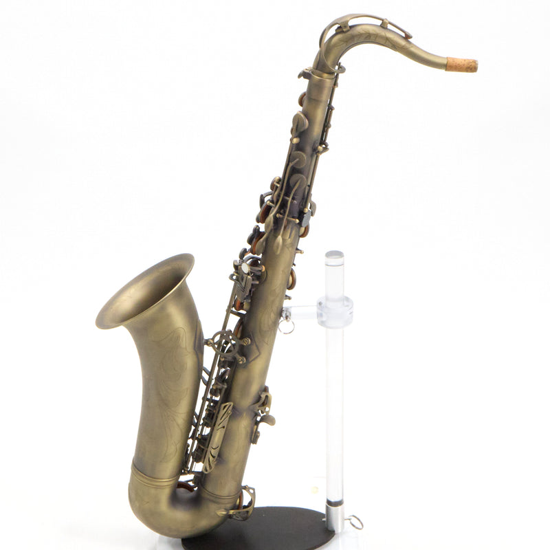 Antigua Winds Model TS4240AQ 'Powerbell' Tenor Saxophone SN 120007 OPEN BOX- for sale at BrassAndWinds.com