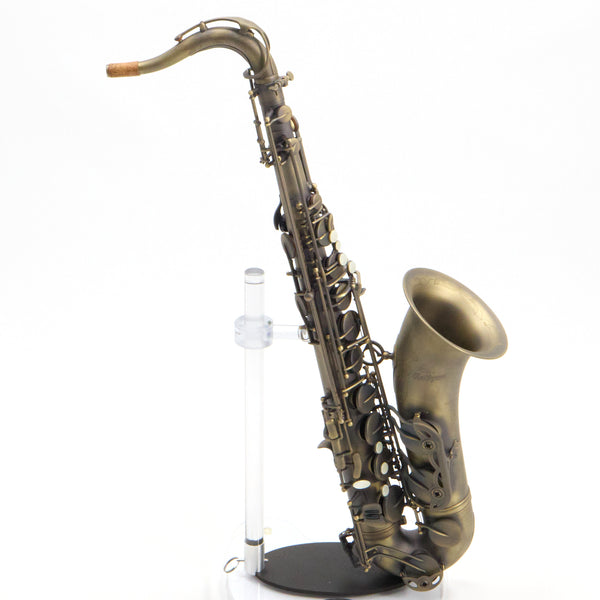 Antigua Winds Model TS4240AQ 'Powerbell' Tenor Saxophone SN 120007 OPEN BOX- for sale at BrassAndWinds.com