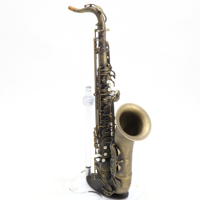 Antigua Winds Model TS4240AQ 'Powerbell' Tenor Saxophone SN 120007 OPEN BOX- for sale at BrassAndWinds.com